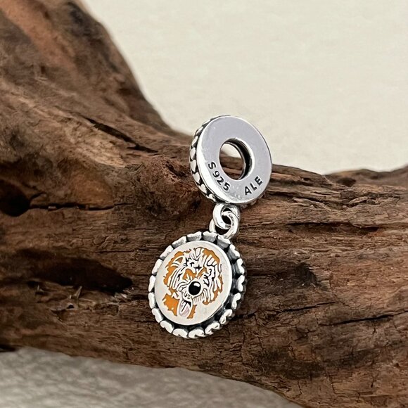 Pandora Doodle love Dog Pet Doggy S925 Silver Dangle Charm - Picture 4 of 4